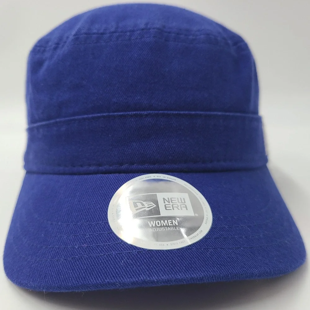 Women Los Angeles Dodgers Hat Strapback New Era Blue MLB Cadet Military Army Cap